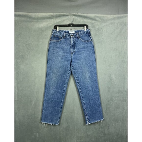 Vintage ICEBERG Jeans Mens Size 30X29 Blue Straight Leg Embroidered - Picture 1 of 15